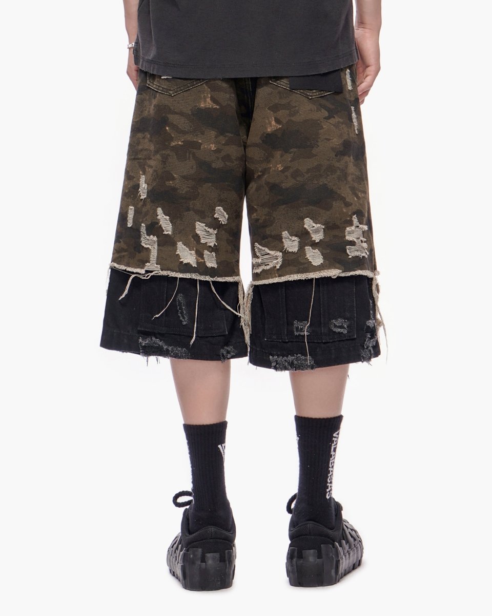 Plunder Jorts — Dark Green Camo | VALABASAS – Valabasas