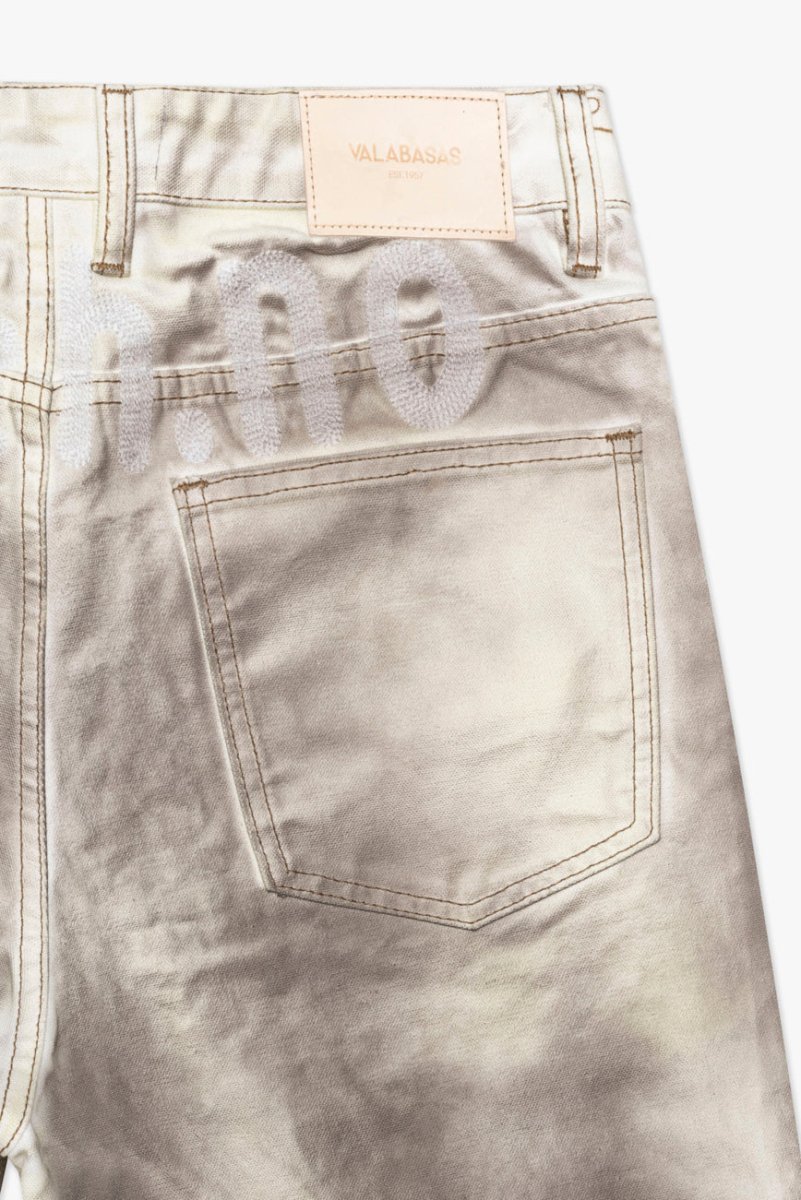 Pokno Straight Jean Dirty White - Valabasas