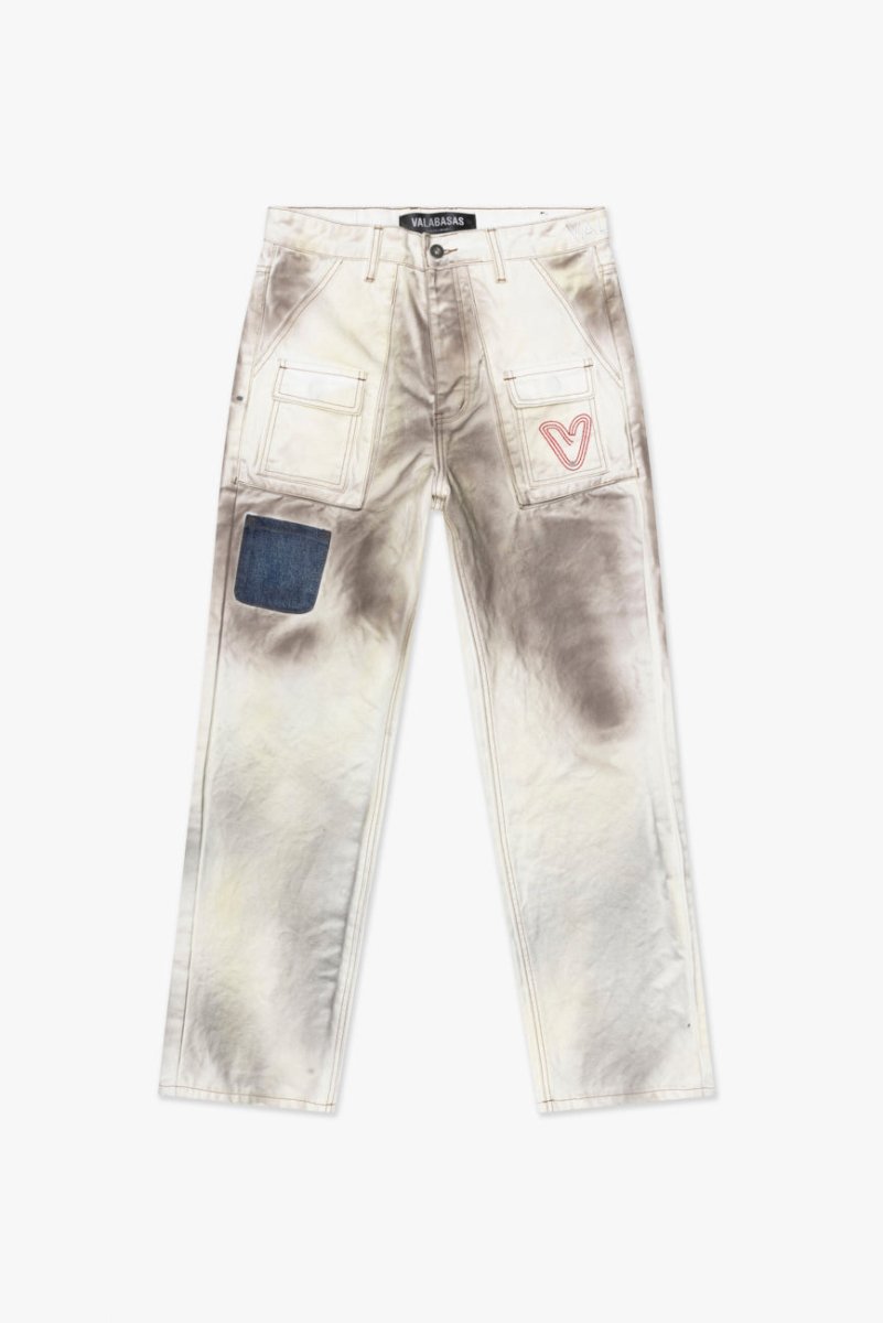 Pokno Straight Jean Dirty White - Valabasas