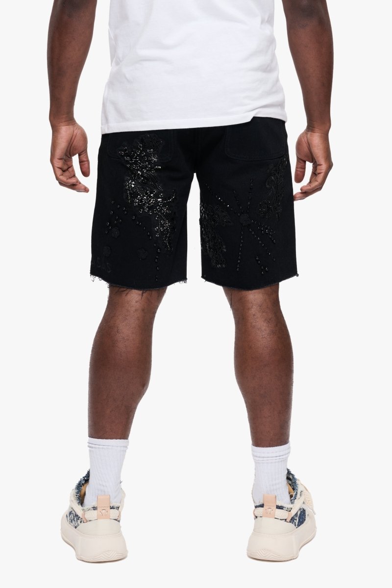 Polar Denim Shorts Jet Black