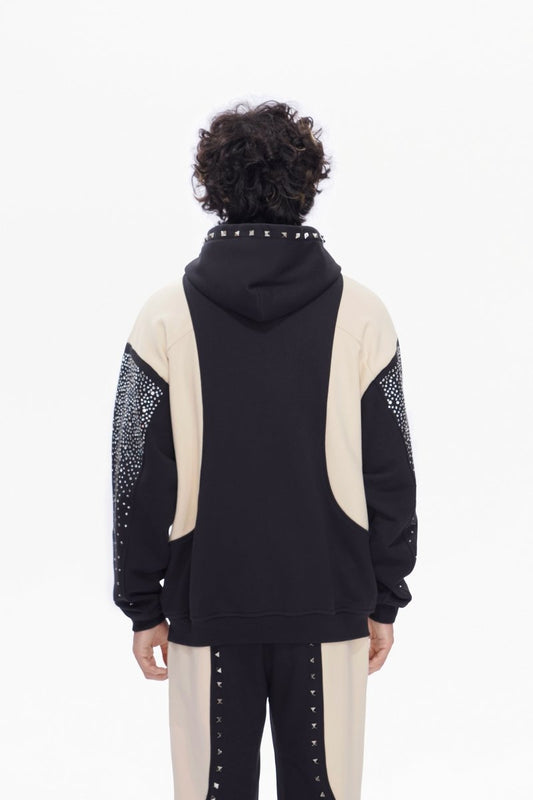 Poncho Fleece Jacket Black - Valabasas