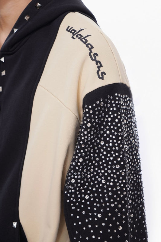 Poncho Fleece Jacket Black - Valabasas