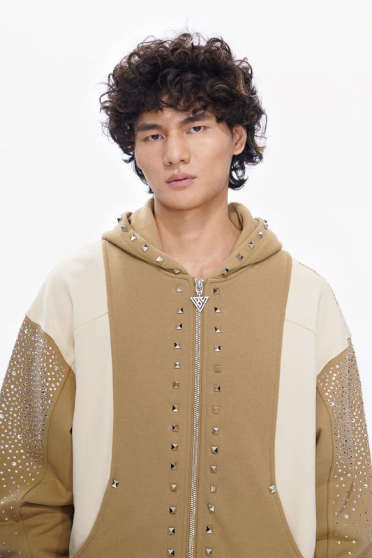 Poncho Fleece Jacket Khaki - Valabasas