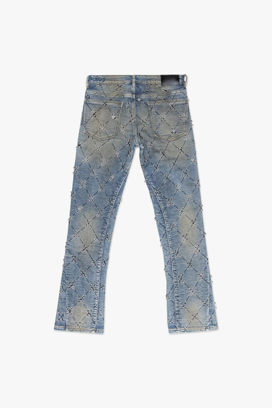 Pop Stacked Jean Dark Vintage Blue - Valabasas