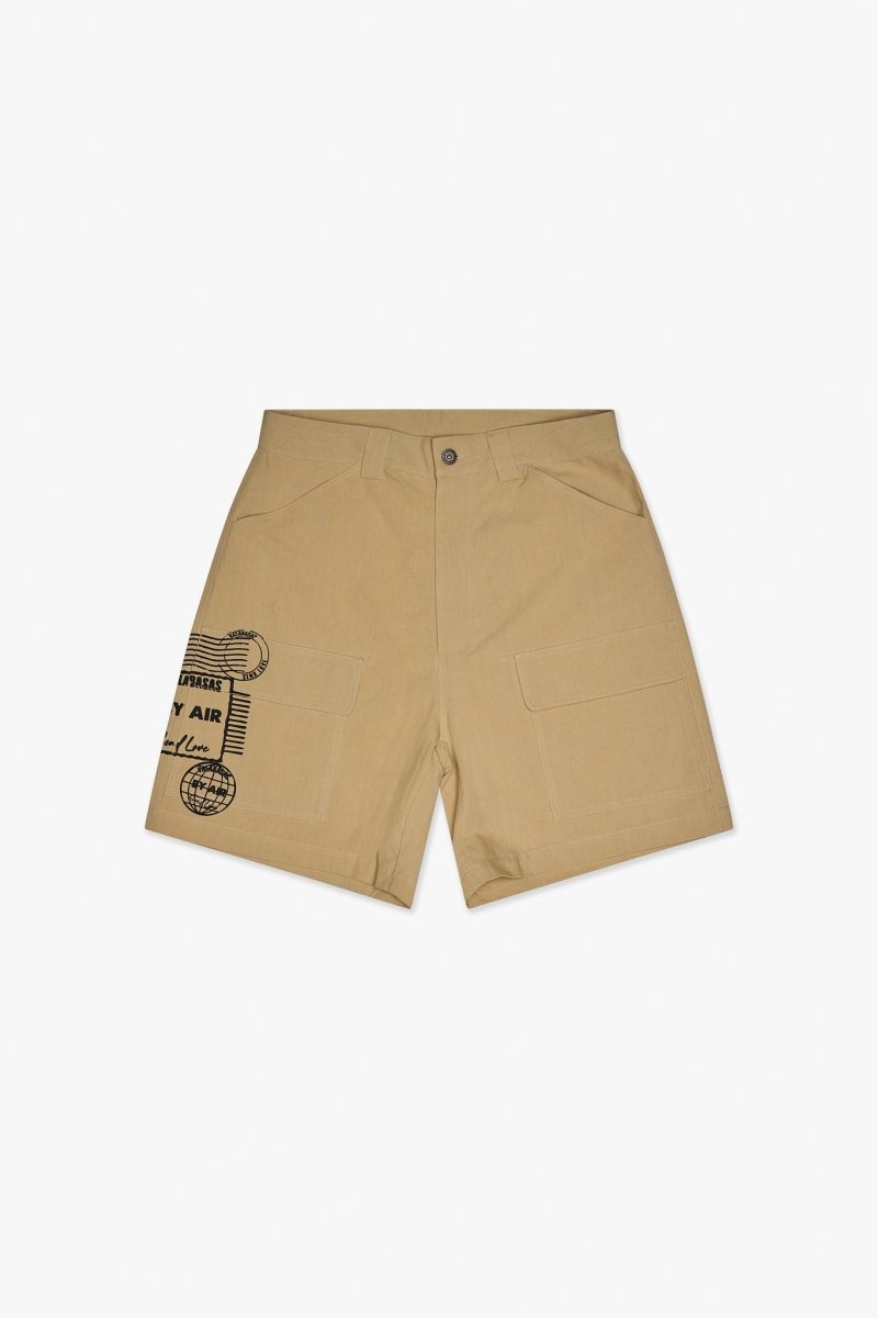 Postal Shorts Cream - Valabasas