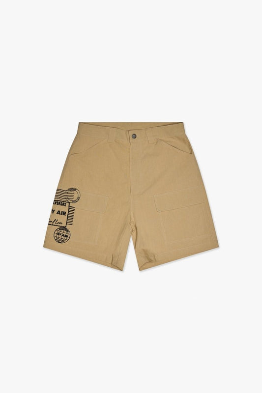 Postal Shorts Cream - Valabasas