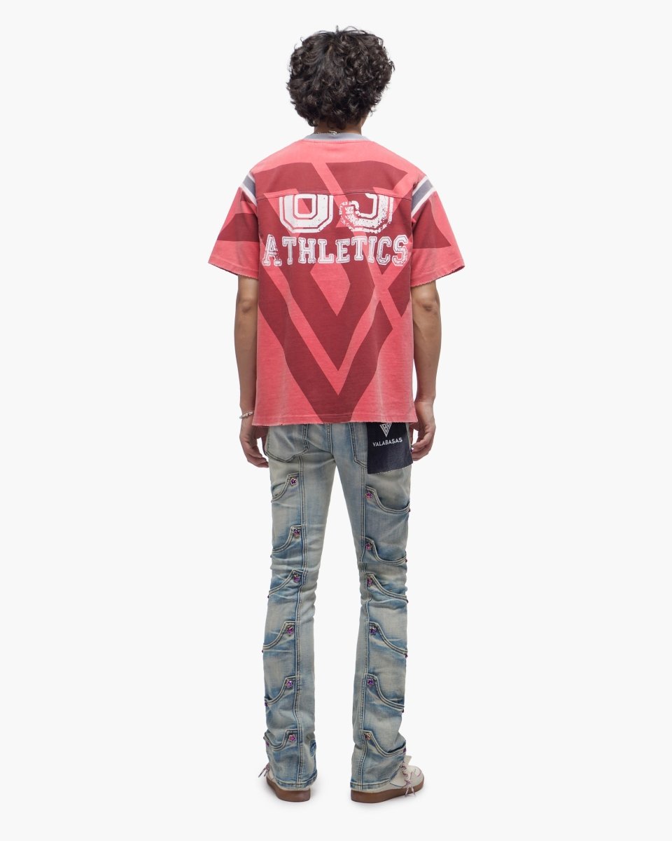 Prescott Light Blue Wash Stacked Jeans - Valabasas