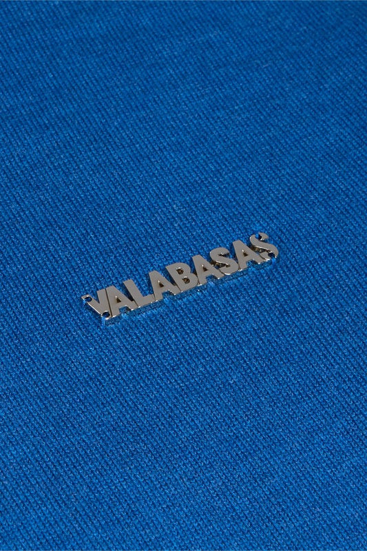 "PRESTANZA" TURTLE NECK BLUE - Valabasas