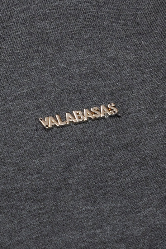 "PRESTANZA" TURTLE NECK CARBON GREY - Valabasas