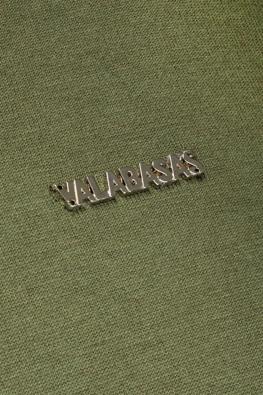 "PRESTANZA" TURTLE NECK GRASS GREEN - Valabasas