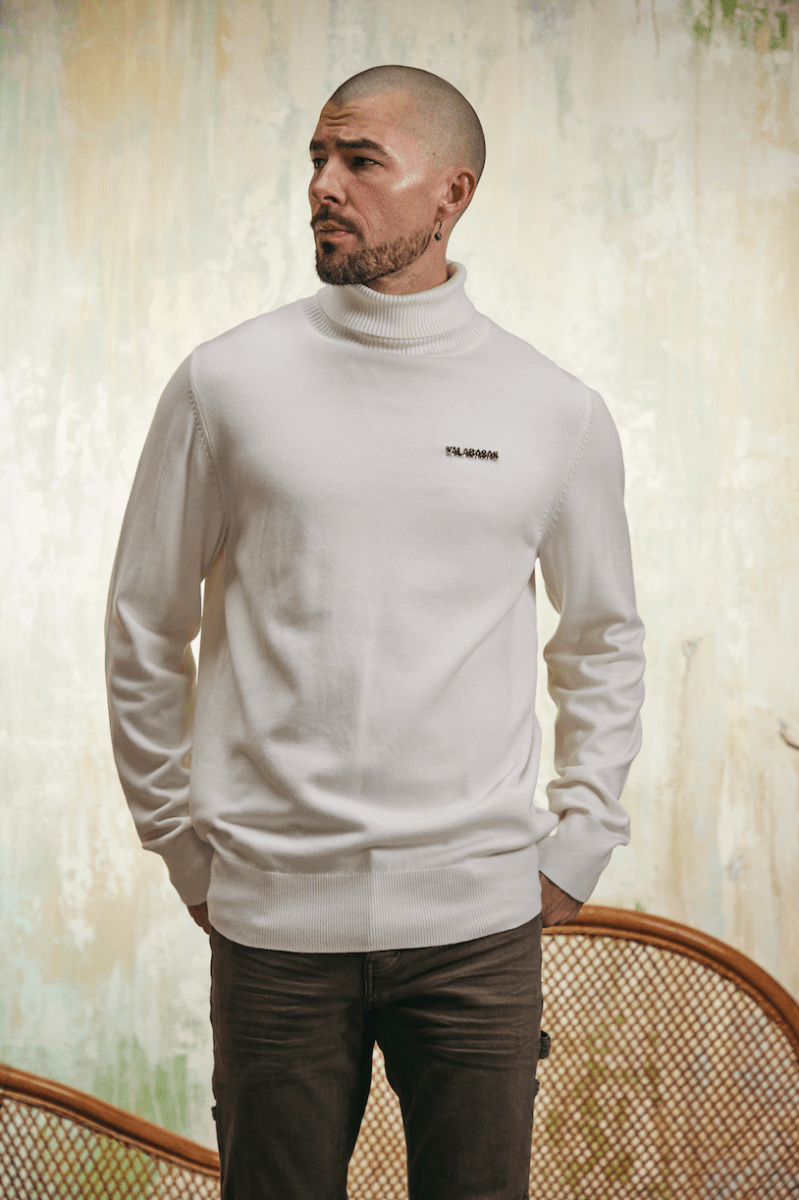 "PRESTANZA" TURTLE NECK GREY - Valabasas