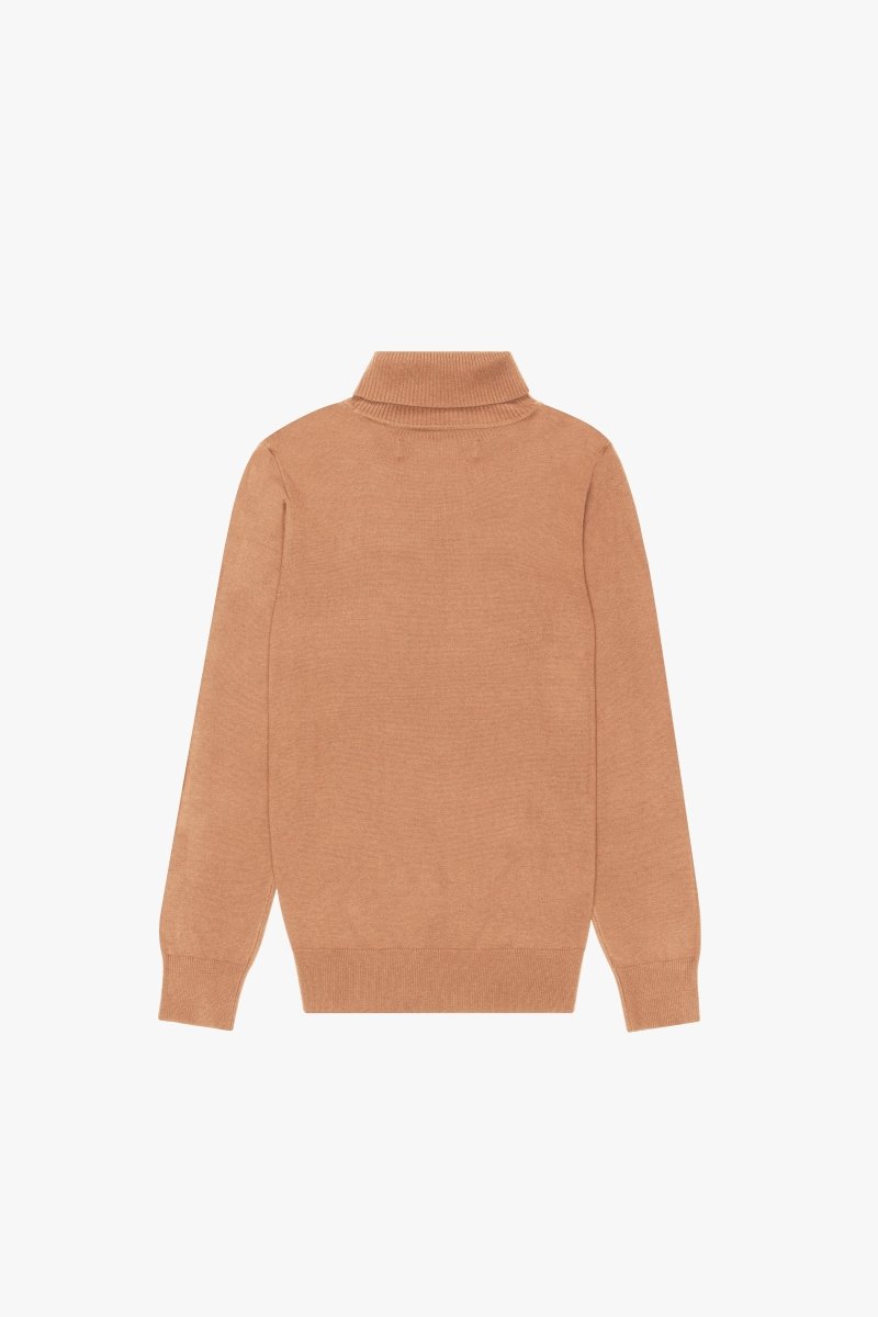 "PRESTANZA" TURTLE NECK KHAKI - Valabasas