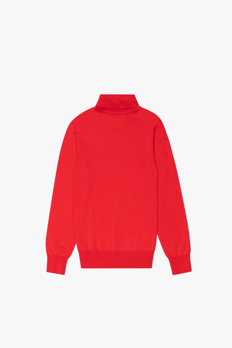 "PRESTANZA" TURTLE NECK RED - Valabasas