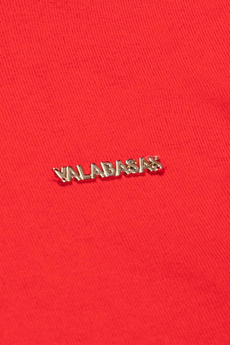 "PRESTANZA" TURTLE NECK RED - Valabasas
