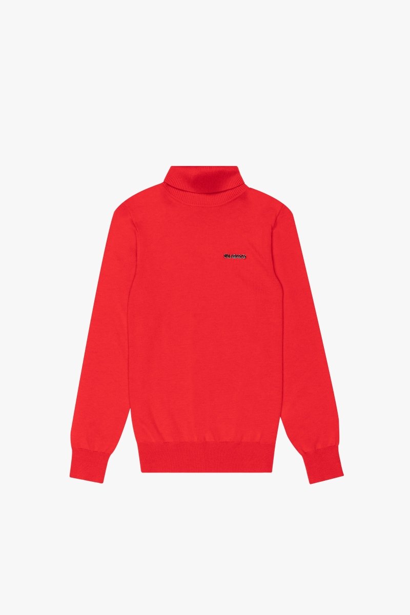 "PRESTANZA" TURTLE NECK RED - Valabasas