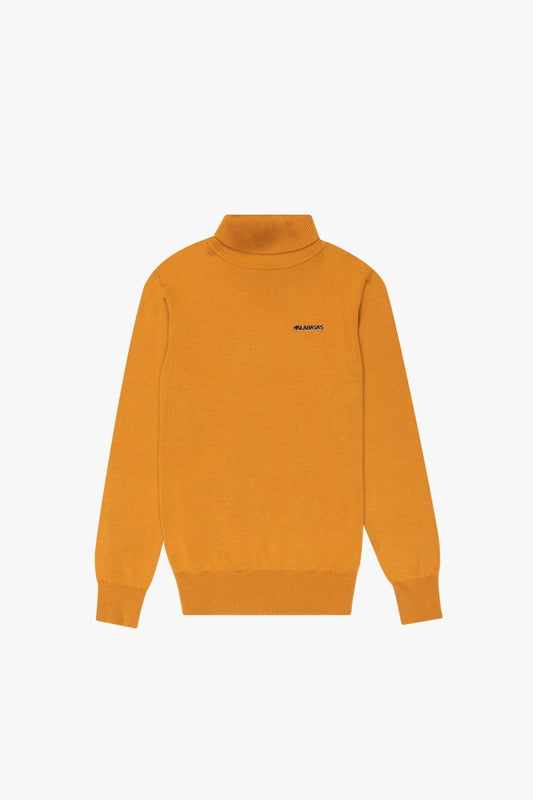 "PRESTANZA" TURTLE NECK TEE FRESH ORANGE - Valabasas