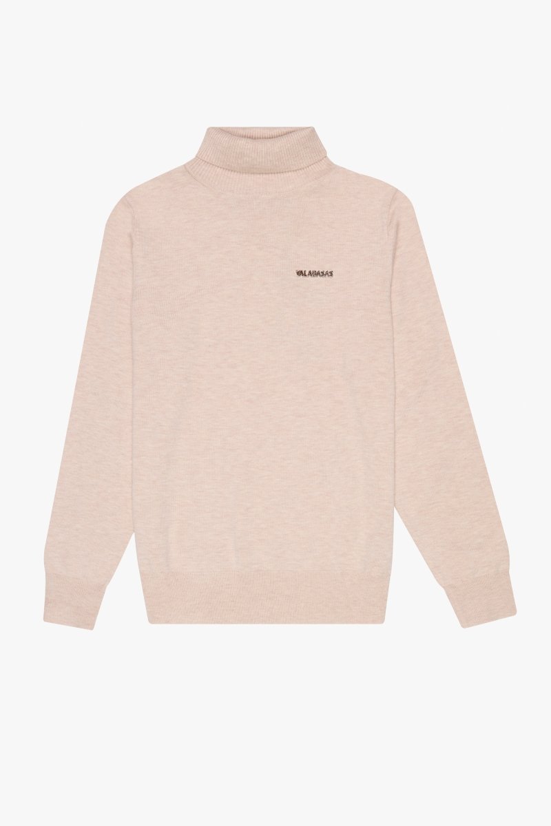 "PRESTANZA"TURTLE NECK APRICOT - Valabasas