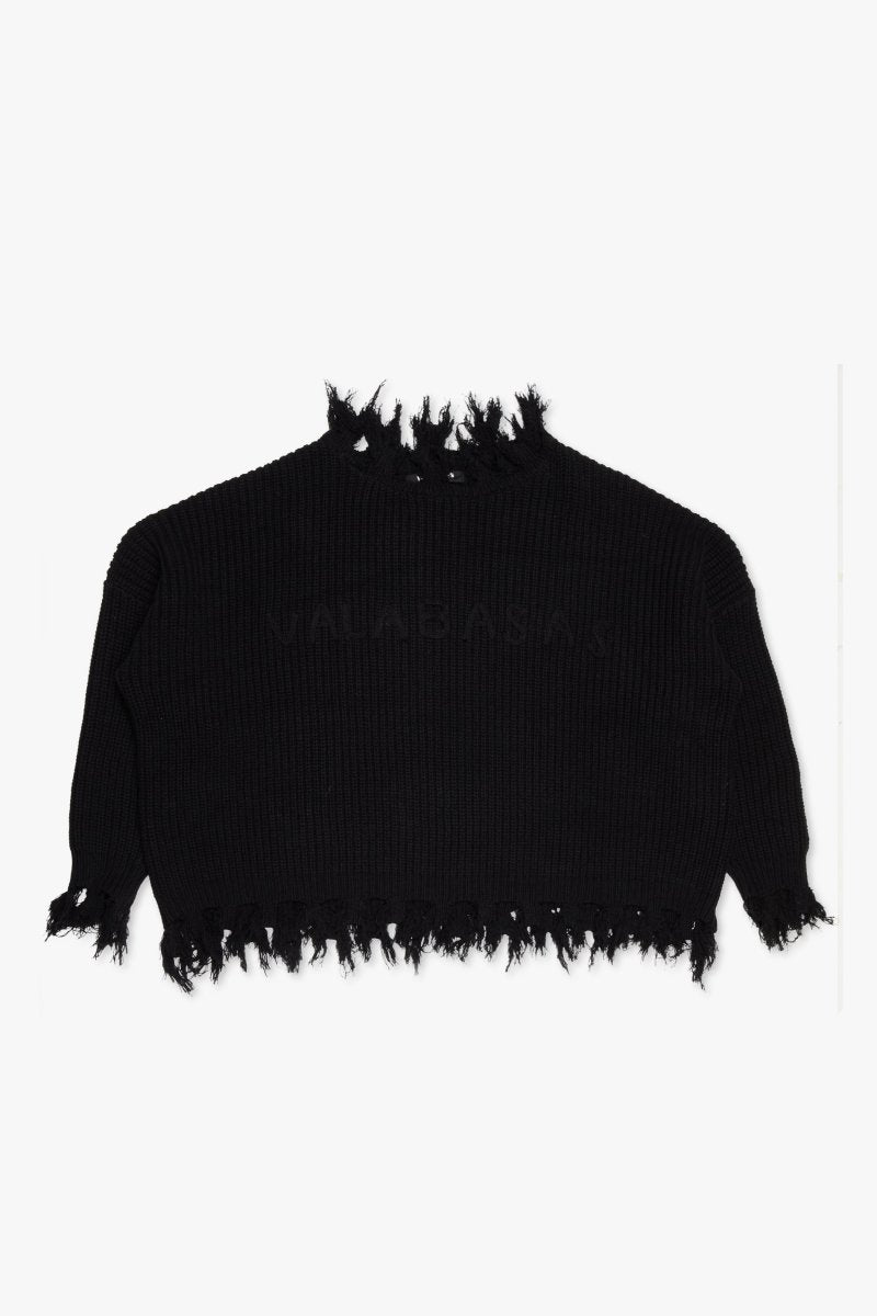 "PROPERTY" SWEATER BLACK - Valabasas
