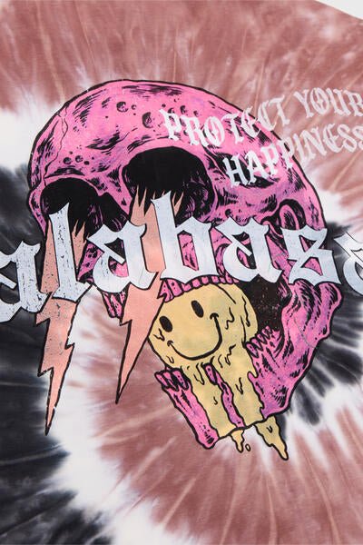 "PROTECTED" TEE WHITE BROWN BLACK - Valabasas