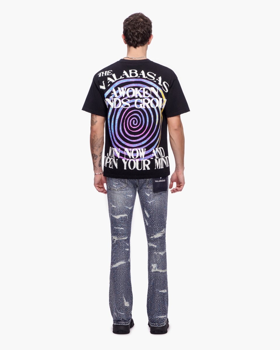 Provide Stacked Dark Blue Wash - Valabasas