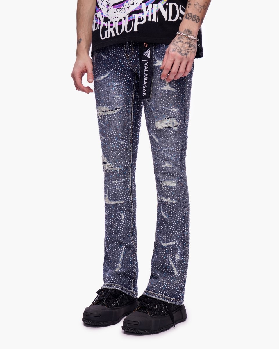 Provide Stacked Dark Blue Wash - Valabasas