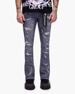 Provide Stacked Dark Blue Wash
