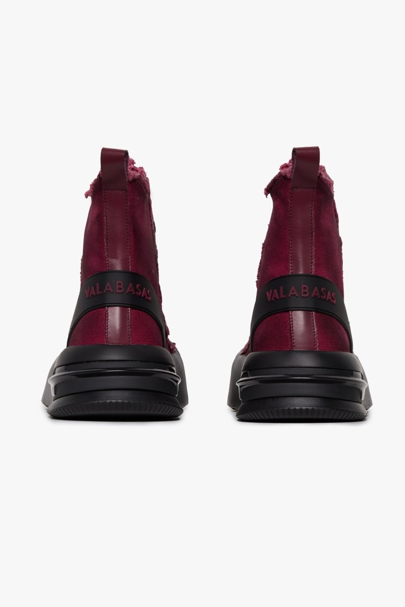"PURPOSE" BURGUNDY HIGH TOPS - Valabasas