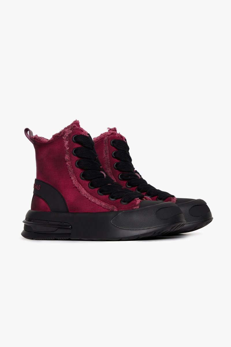 "PURPOSE" BURGUNDY HIGH TOPS - Valabasas