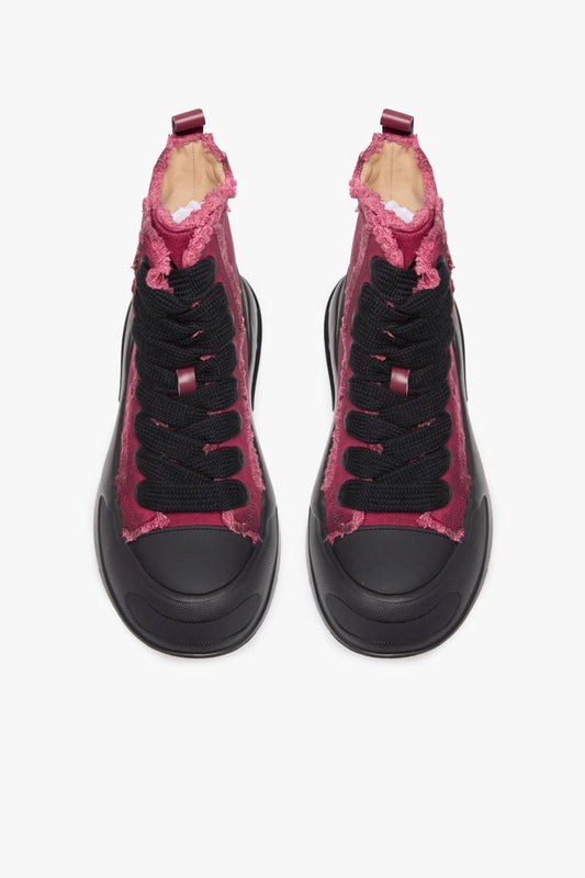 "PURPOSE" BURGUNDY HIGH TOPS - Valabasas