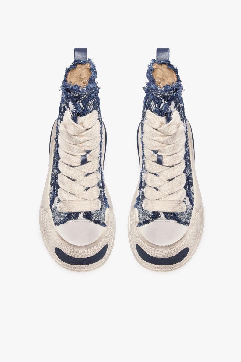 "PURPOSE" HIGH TOPS INDIGO - Valabasas