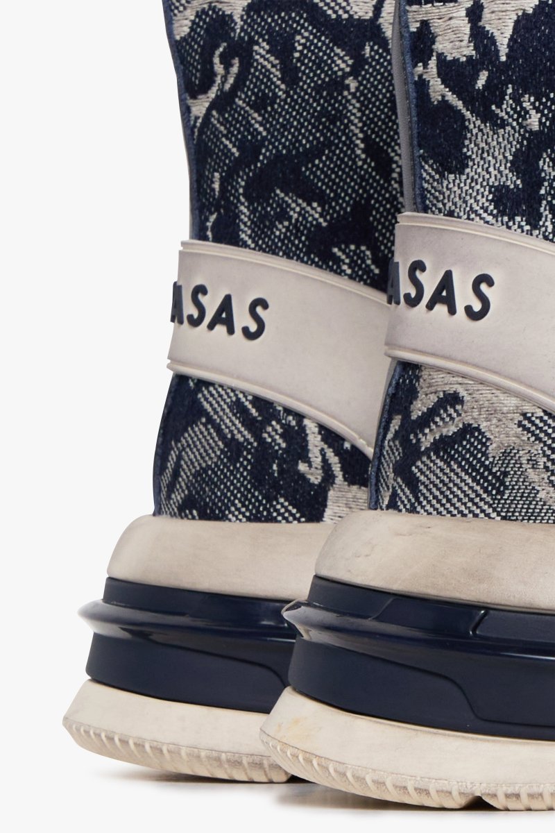 "PURPOSE" HIGH TOPS INDIGO - Valabasas