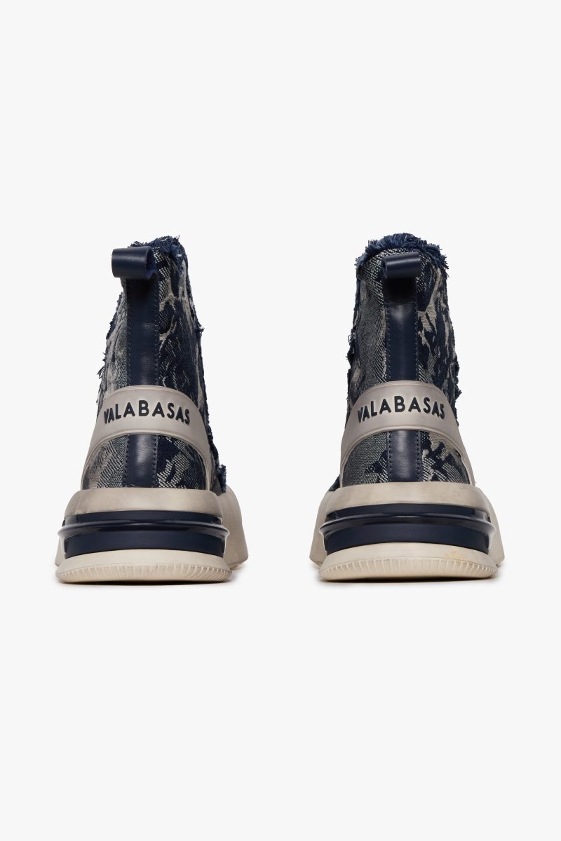"PURPOSE" HIGH TOPS INDIGO - Valabasas
