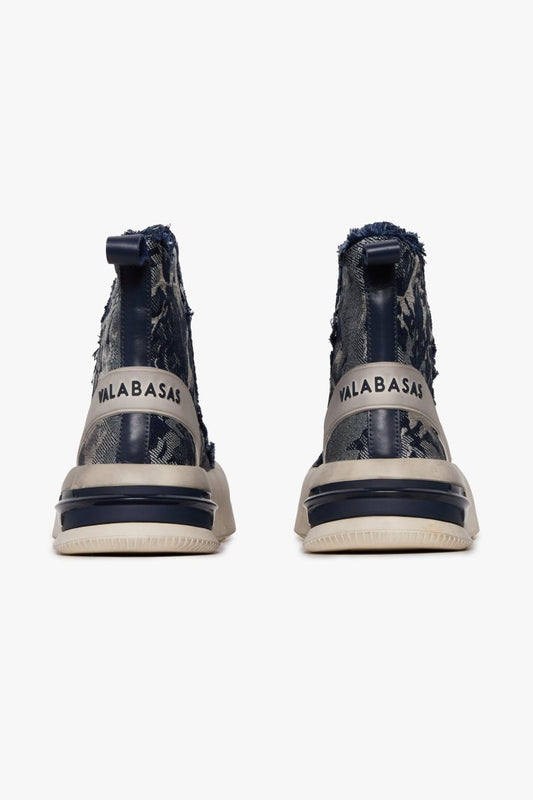 "PURPOSE" HIGH TOPS INDIGO - Valabasas