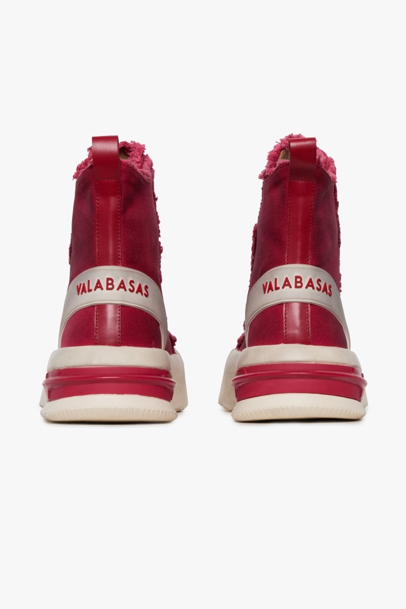 "PURPOSE" RED HIGH TOPS RED - Valabasas