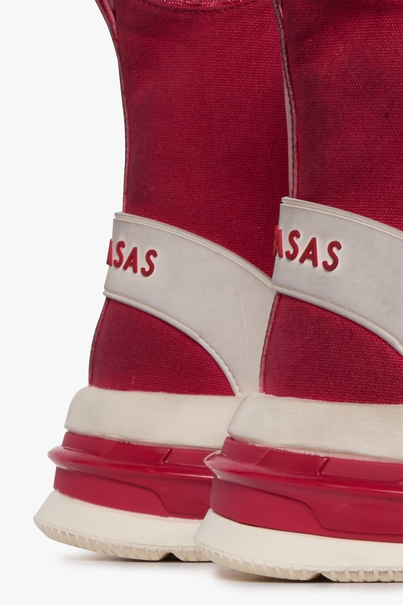 "PURPOSE" RED HIGH TOPS RED - Valabasas