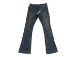 Pygros Stacked Jean Dark Grey Wash