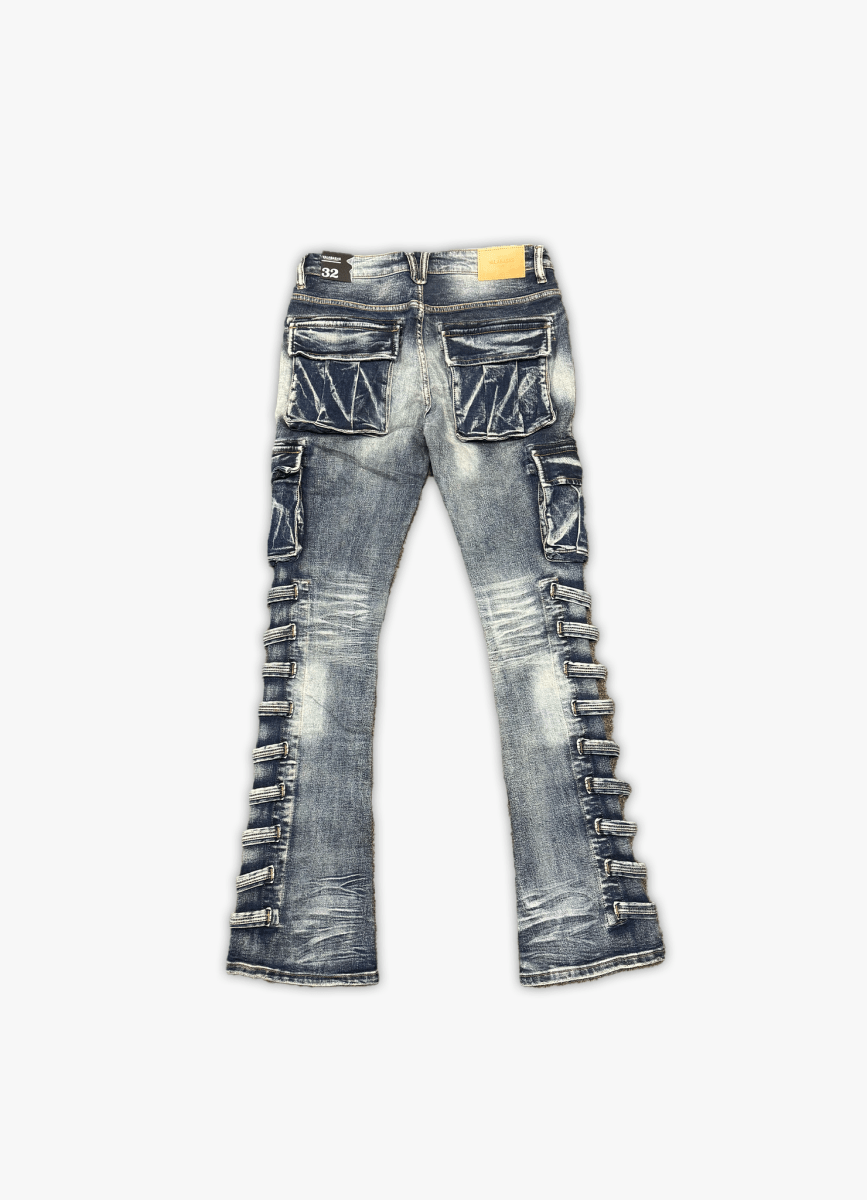 Quantico Light Blue Wash Stacked - Valabasas