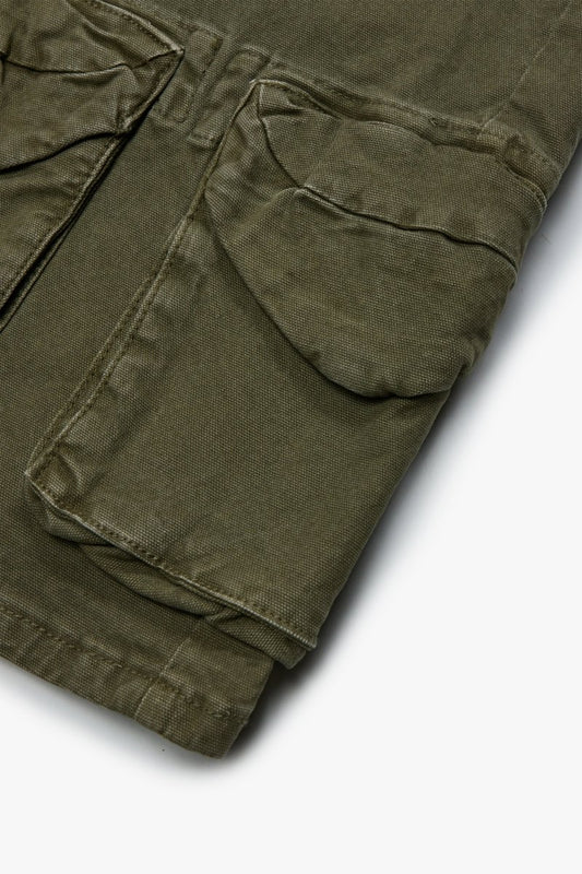 "RAM" BAGGY DENIM JEAN SAGE GREEN - Valabasas
