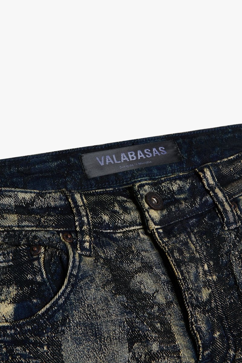 "RANGER" BAGGY DENIM JEAN VINTAGE BLACK - Valabasas