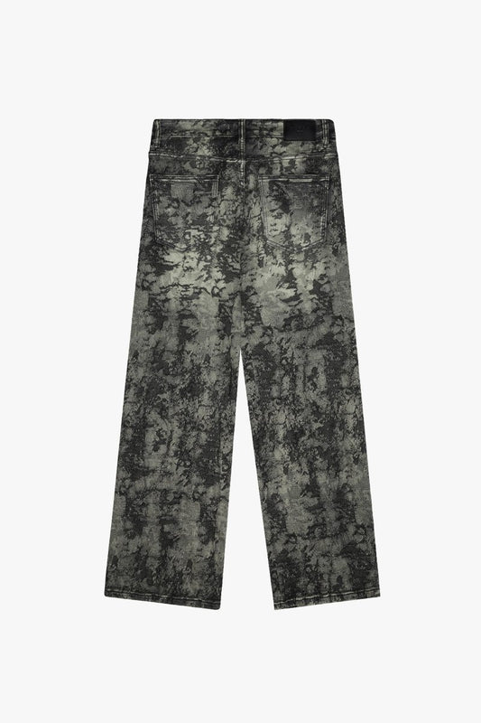 "RANGER" BAGGY DENIM JEAN VINTAGE BLACK - Valabasas