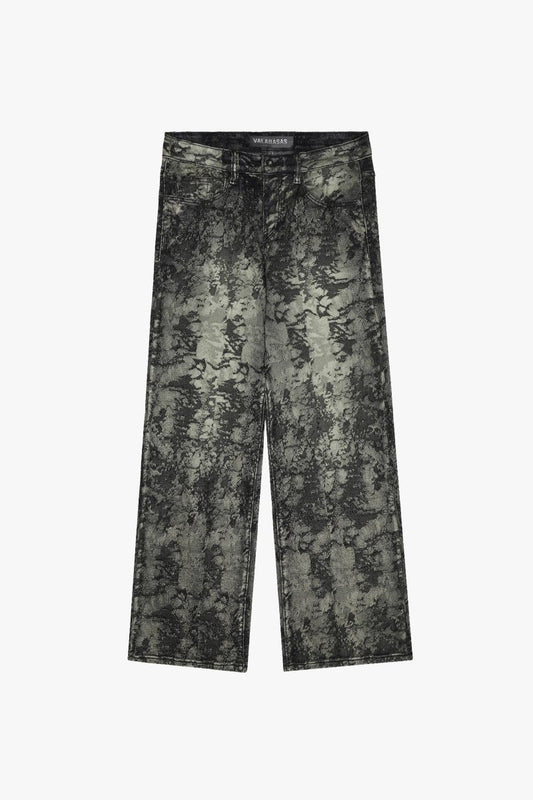 "RANGER" BAGGY DENIM JEAN VINTAGE BLACK - Valabasas