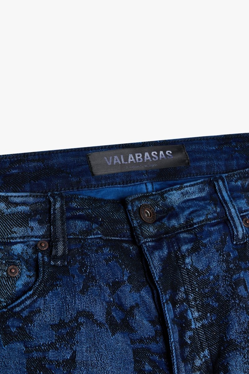 "RANGER" BAGGY DENIM JEAN VINTAGE BLUE DYEING - Valabasas