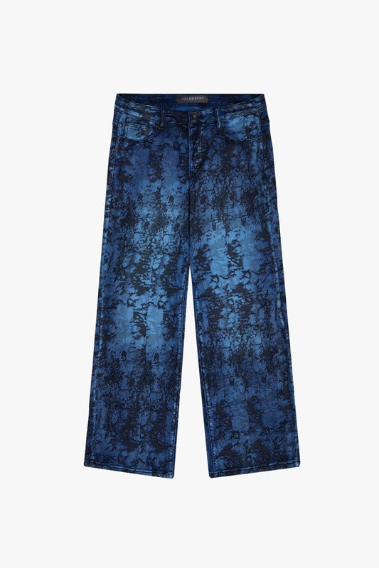 "RANGER" BAGGY DENIM JEAN VINTAGE BLUE DYEING - Valabasas