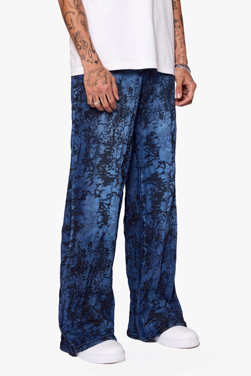 "RANGER" BAGGY DENIM JEAN VINTAGE BLUE DYEING - Valabasas