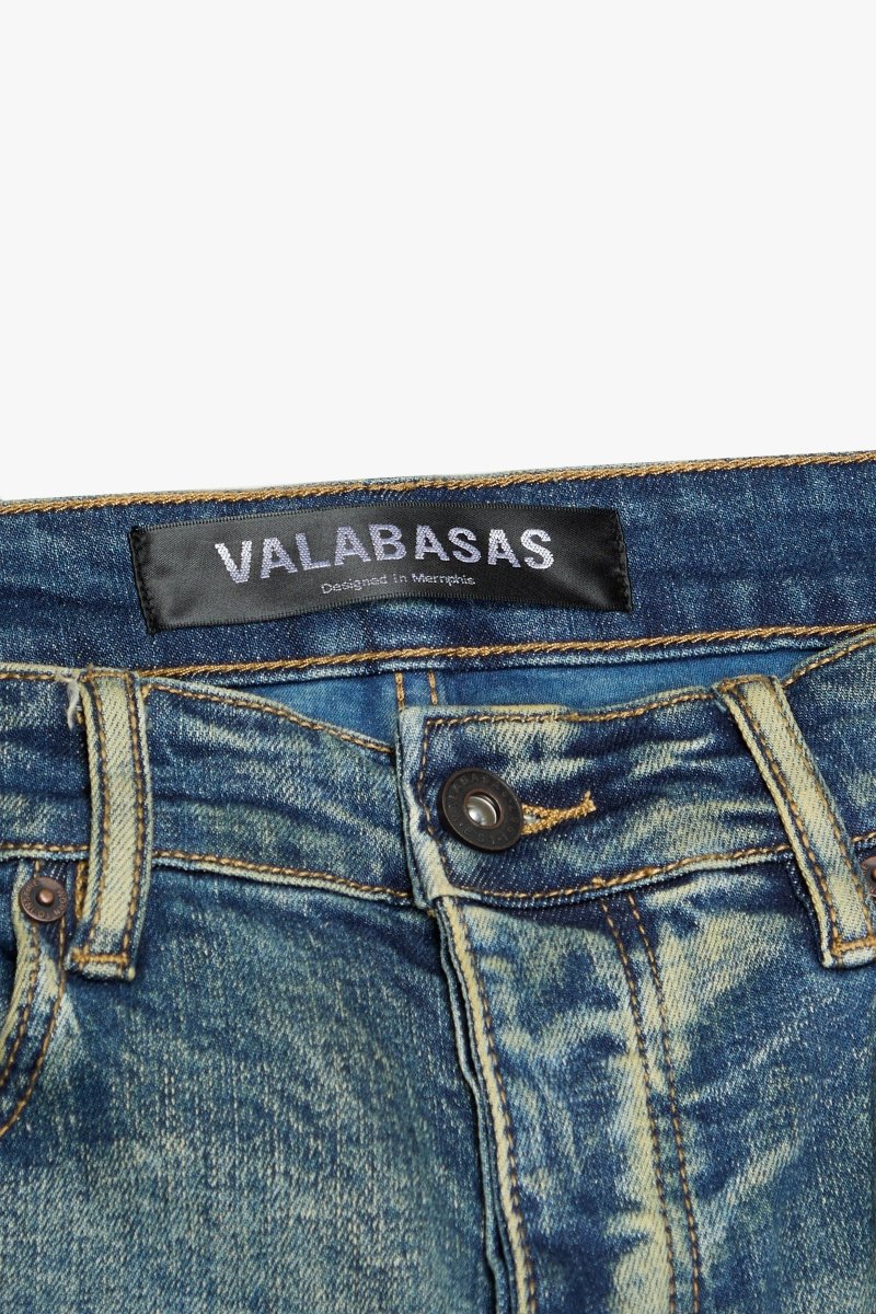"REBEL" STACKED FLARE DIRTY VINTAGE WASH - Valabasas