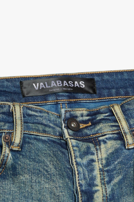 "REBEL" STACKED FLARE DIRTY VINTAGE WASH - Valabasas