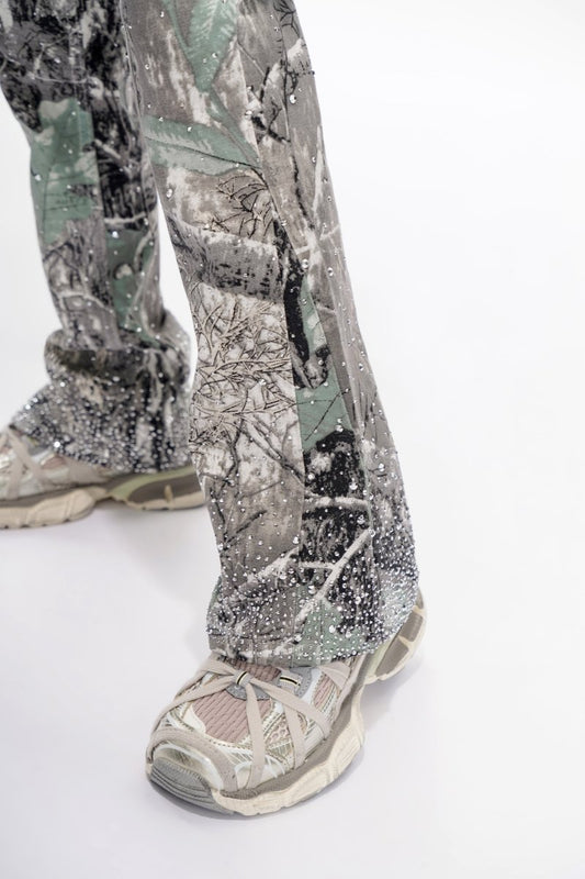 Recon Kids Grey Forest Stacked Jeans - Valabasas