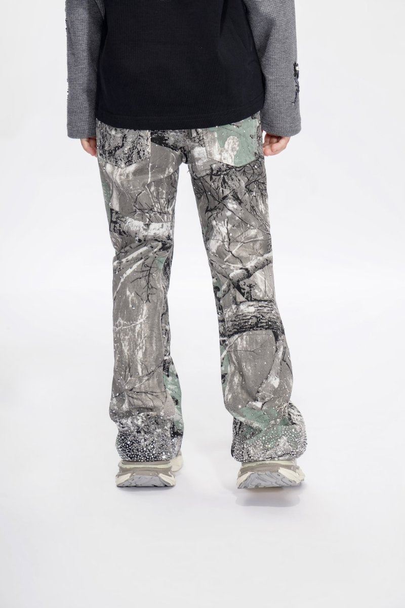Recon Kids Grey Forest Stacked Jeans - Valabasas