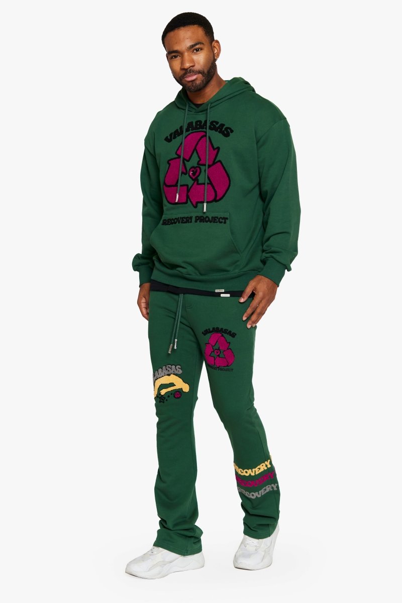 "RECOVERY PROJECT" GREEN FLEECE SET