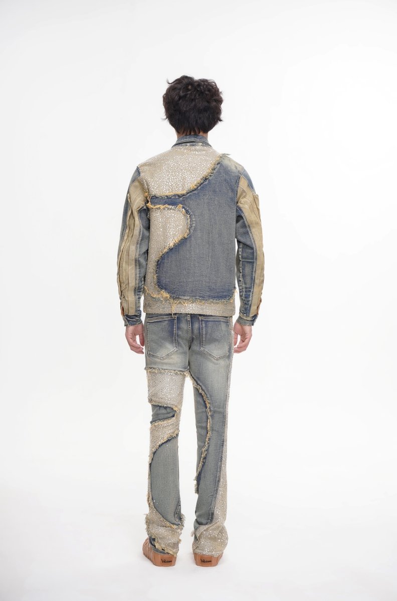 Renegade Mens Jacket Blue Wash - Valabasas